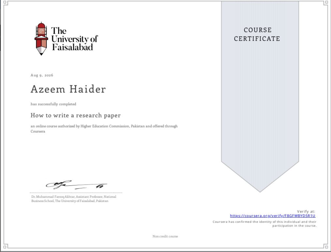 How to Write a Research Paper