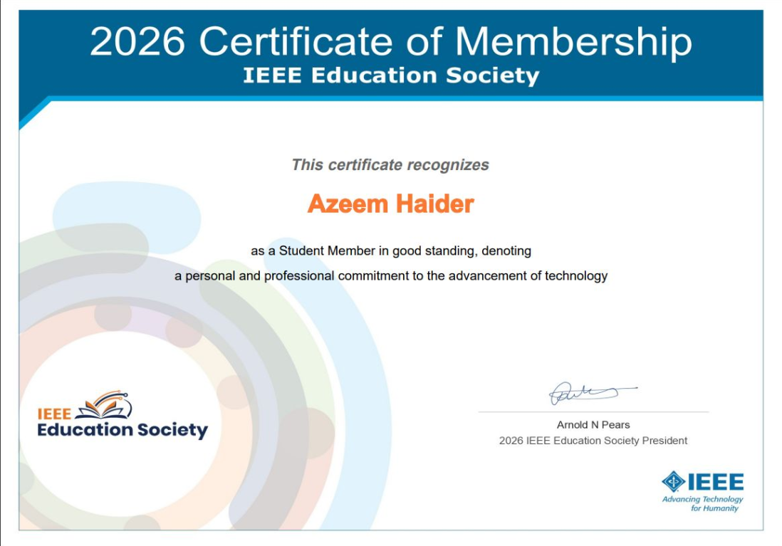 IEEE Education Society Membership